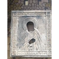 Оклад иконы. Серебро 84.
