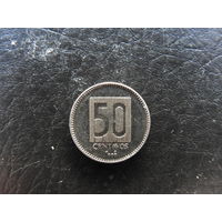 Эквадор. 50 сентаво, 1988. С 20 копеек. Распродажа коллекции. Смотрите другие лоты.