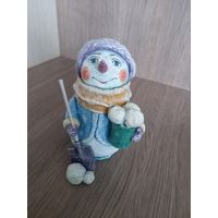 Сувенир "Снеговик со снежками"