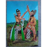 Этнография. Остров Ява, Индонезия. Танец Рамаяна