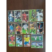 Наклейки от жвачки 90 гг. Футболисты. Звезды футбола Цена за один-5.50