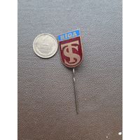 Значок тяжелый Рига ТС