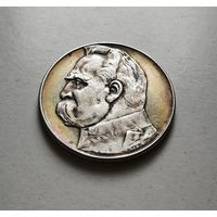 10 злотых 1937 г. Юзеф Пилсудский, лот рп-10.1