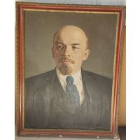 Картина Ленин. Холст, масло.
