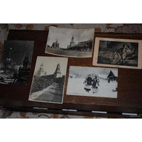 Старые ОТКРЫТКИ - 5 шт. - цена стоит за все сразу - состояние полностью, как на фото.