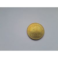 1 крона 2003 года. Эстония.