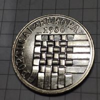 Португалия 25 эскудо 1986 года .Присоединение к ЕС.