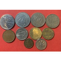 10 разных монет из 10 стран - 4