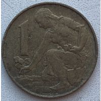 Чехословакия (ЧСФР) 1 крона 1992 г.