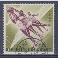 [908] Того 1963. Спорт.Баскетбол. Гашеная марка.