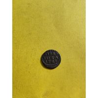 Полушка 1721 года НД, Год арабский. Медь. Гурт гладкий, СМОТРИТЕ ДР. МОИ ЛОТЫ.