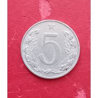 5 геллеров 1953г. Чехословакия