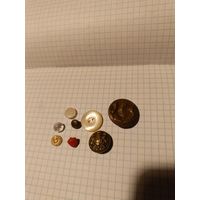 Пуговицы антикварные