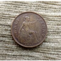 Werty71 Великобритания 1/2 пенни 1932 Георг 5