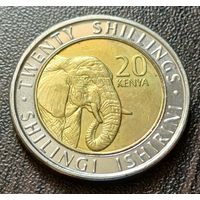 Кения 20 шиллингов, 2018    ( 1-12-6 )