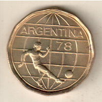 Аргентина 50 песо 1978 Чемпионат мира по футболу, Аргентина 1978