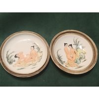 Табакерка фарфоровая для ароматических сыпучих материалов .Китай,  XVIII/XIX век...редкая