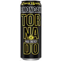 Банка от энергетика TORNADO LEMONCAKE MAX ENERGY 450мл 2026.05.21 (ОБМЕН/ПРОДАЖА/ТОРГ) 1лот=1шт