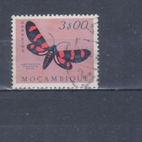 [1126] Португальский Мозамбик 1953. Фауна.Бабочка.3 э. Гашеная марка.