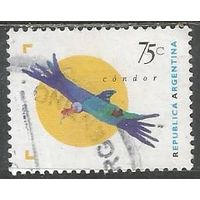 Аргентина. Птицы. Андский кондор. 1995г. Mi#2248.