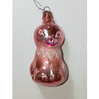 Ёлочная игрушка - Лисичка . СССР