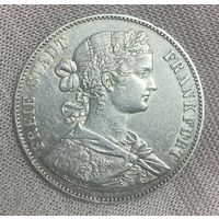 Монета Франкфурт 1 союзный талер 1860 год.