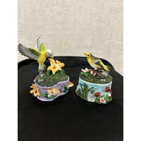 Шкатулки Птицы Птички Подарок Сувенир