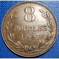 Гернси 8 дублей 1947 г.