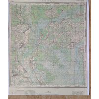 Лучицы (Петриковский р-н). Копия карты 1:50000. 1938 г.
