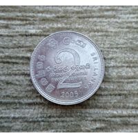 Werty71 Шри Ланка 2 рупии 2005 Блеск