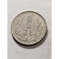 Польша 1 злотый 1977