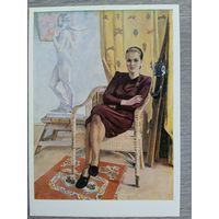 Дейнека. Портрет архитектора Т. Милешиной