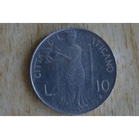 Ватикан 10 лир 1979