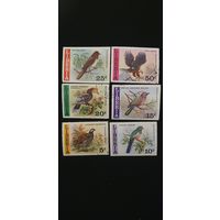 Либерия птицы 6шт