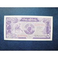 Судан 25 пиастров 1987 год unc
