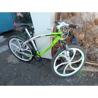 Велосипед ShiDong спорт 26" литьё дисковые тормоза