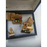 Запонки старые СССР винтаж...Монарх