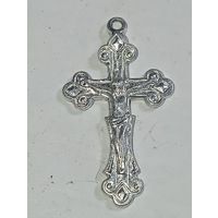 Крестик  с рубля .