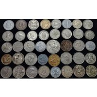 40 КРУПНЫХ МОНЕТ МИРА БЕЗ ПОВТОРОВ