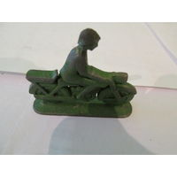 МОТОЦИКЛИСТ ОЛОВЯННЫЙ ВРЕМЕН СССР.