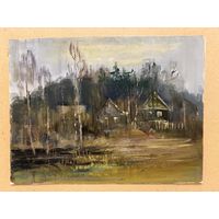 Картина Юзвук.В.С ( на краю вёскi) 2000г