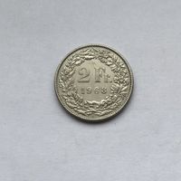 2 франка 1968