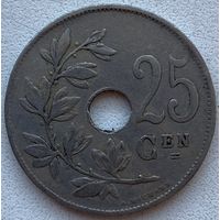 Бельгия 25 сантимов 1922 г. BELGIE