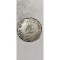 Индия 2 рупий 2000