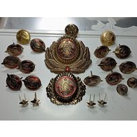 Кокарда пуговиц и др . Министерство внутренних дел .