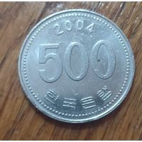 Южная Корея, 500 вон 2004