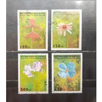Республика Гвинея. 1995 год. Флора. Цветы (1297)