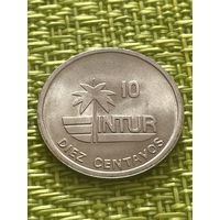 Куба 10 сентаво 1989 г Интур