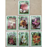 Куба 1973. Флора. Цветы. Полная серия
