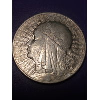 5 злотых Польша 1933  год